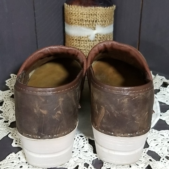𝅺DANSKO brown clog shors size 36 - Picture 4 of 7
